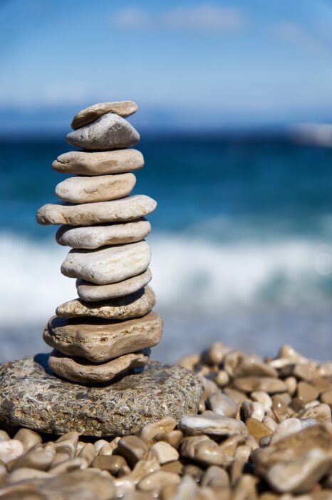 stones, rock, balance
